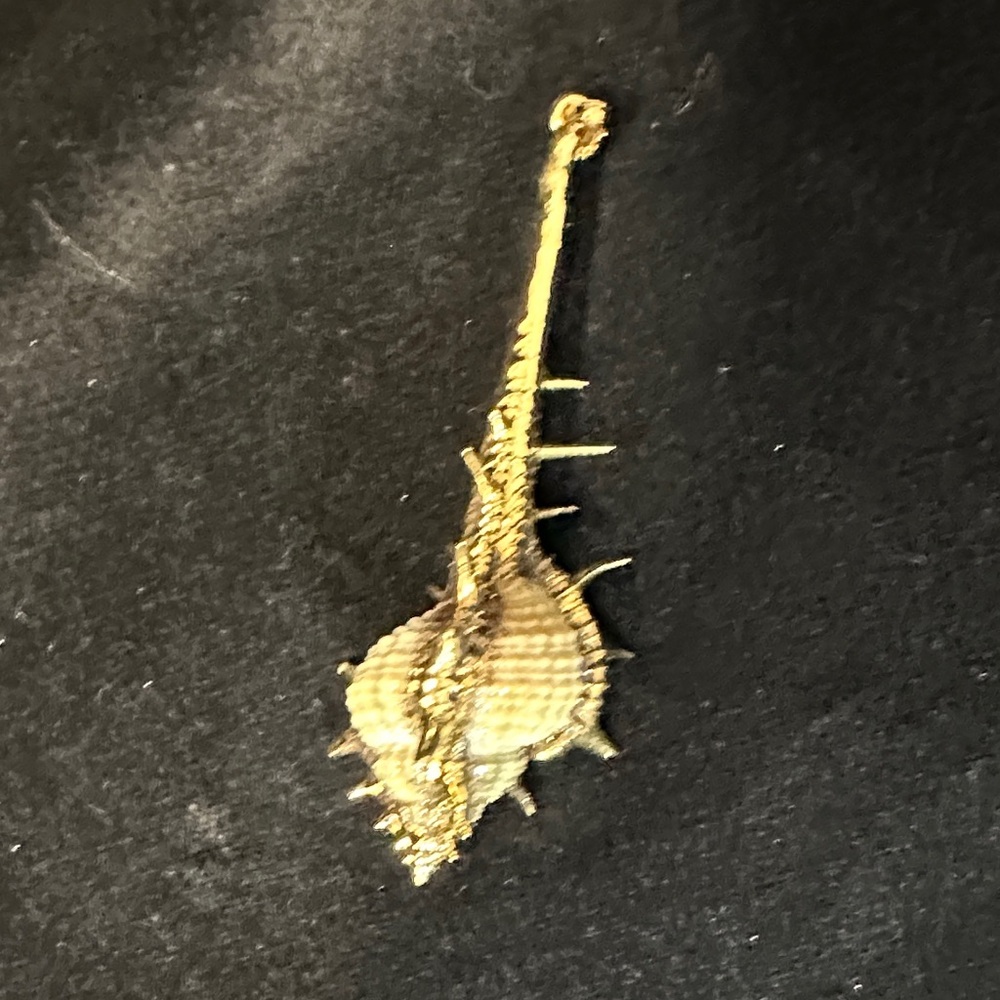 Gold Reptile Pendant